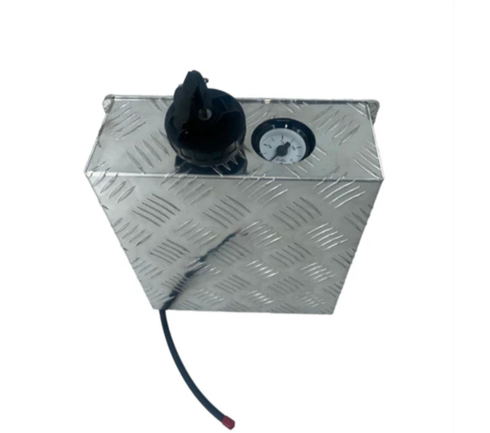 Aluminium Silver Checker Plate Diesel Heater Tank Cover 5L