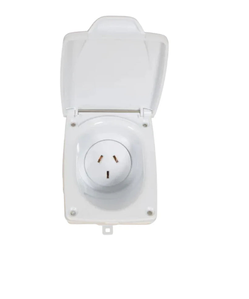 CMS 10AMP Outlet Double Pole Auto Switch Socket. JOL10WT