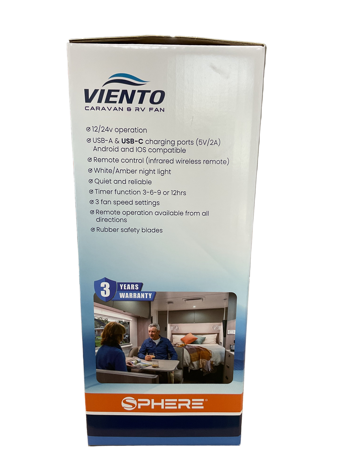 Sphere Viento Caravan & RV Fan