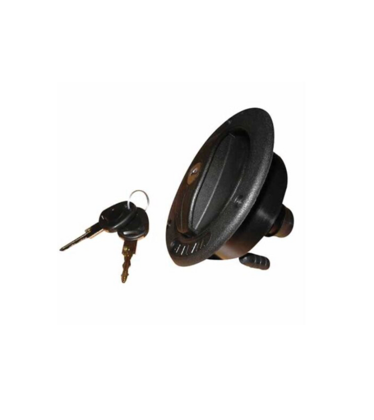 Lockable Water Filler Black