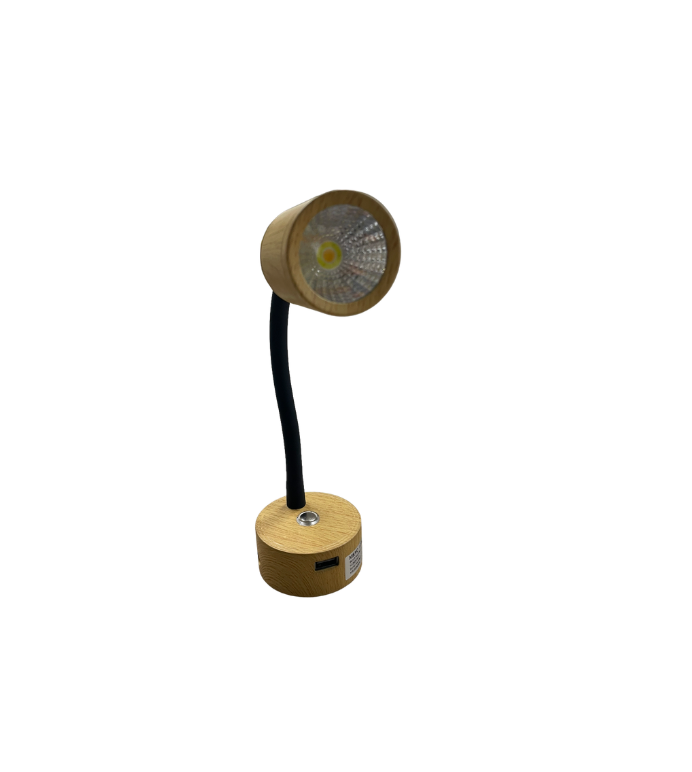 Reading Light 12V LED, USB Charger